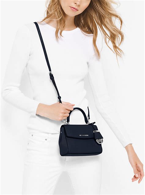 michael kors ava extra small saffiano leather crossbody bag|Ava Extra.